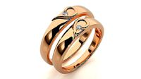 Band ring - NHAN CUOI 289 | 3D