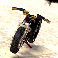 1-10 scrambler bike | 3D