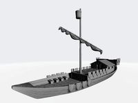 Medieval teutonic rivership | 3D