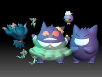 Pokemon Gengar Shouko Poketoon TV | 3D