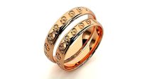 Band ring - hj4  1601 | 3D