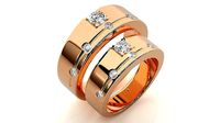 Band ring - HC0613 244 KALI | 3D