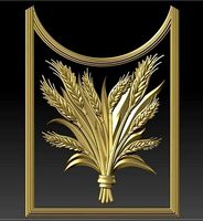 spikelets bouquet 1 | 3D