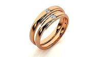Band ring - 9151 | 3D