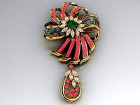 Arabic style pear pendant   518 | 3D