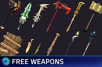 FREE - Stylized Weapons