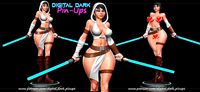 Jedi Girl with NSFW version | 3D