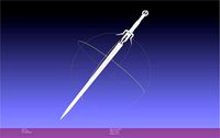 The Witcher Ciri Sword Printable Assembly | 3D