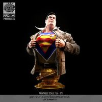 SuperMan Bust - Fan Art - collectibles   | 3D