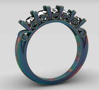 anillo cintilla | 3D