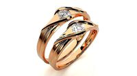 Band ring - 917 | 3D
