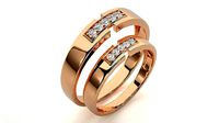 Band ring - 924 | 3D