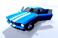 Low Poly Vehicle2 - FREE