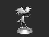 Arnold from Hey Arnold Nickelodeon | 3D