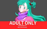 BULMA NFSW NAKED NUDE HENTAI SEXY GIRL DRAGONBALL ANIME | 3D