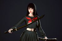 Japanese School Girl