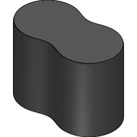 LAMPA WEWNĘTRZNA (SPOT) RONDOO SPOT 50407-BK