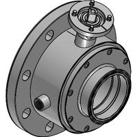153030E_HEATING JACKET_STANDARD SEALS_TANK SIDE FLANGE FIXED UNI EN 1092 AND CLAMP DIN32676 TAB.4 REIHE C ON OUTPUT SIDE