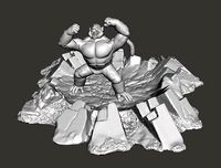 Oozaru Songohan 3D Model | 3D