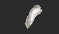 Armlet shoulder knight design | 3D