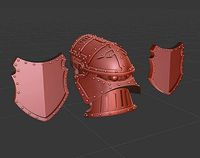 Giant Robot Alternative Head1 | 3D