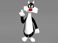 Sylvester the cat | 3D