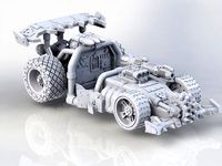 Greenskin War Racing Car | 3D