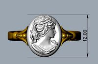 Ring-Cameo | 3D