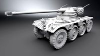 Panhard EBR Scale Model | 3D
