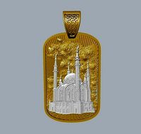 Kul Sharif mosque pendant | 3D