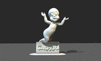 CASPER the friendly ghost figurine | 3D