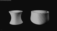 3D Printed Planter Plant Pot Plant Vase 080 | 3D