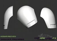 Koska Reeves Shoulder Pauldrons The Mandalorian Cosplay  | 3D