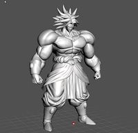 Super Broly Dragon Ball 3D Model | 3D