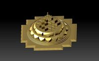 Shree yantra 3d model print | 3D