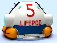 Subnautica Lifepod aquarium decoration game 3d model | 3D