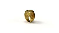 BowAndArrow-Signet-Ring | 3D