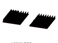 Model Railway Anti-Trespass Panel Wood or Metal | 3D