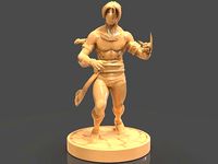 Vega or Balrog Sculpture from Street Fighter | 3D