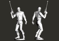 Race Bannon toy soldier from the Jonny Quest cartoons | 3D