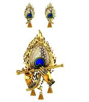 026 - Lord Krishna Pendant Necklace | 3D