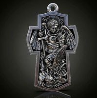 Saint  Archangel Michael cross | 3D
