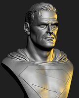Superman Kingdom Come bust | 3D