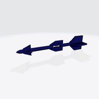 GI JOE SKYSTRIKER - missile 2 | 3D