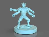 Pokemon Machamp Figurine and ZBrush Timelapse | 3D