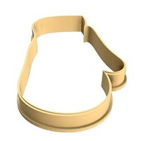 0194 Mitten New year cookie cutter | 3D