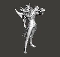 OBSIDIAN DRAGON SETT 3D MODEL | 3D