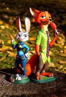 Judy Hopps and Nick Wilde | 3D