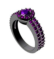 diamond solitary -CG329 | 3D