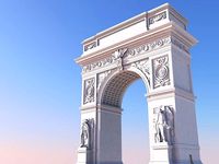 Washington Square Arch | 3D